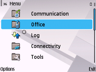 Вы можете просматривать телефонные справочники, используя Офис> Диспетчер файлов